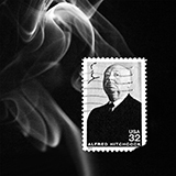 'Alfred Hitchcock Stamp,' Photography, 6 x 6 inch prints, by Jere Kittle