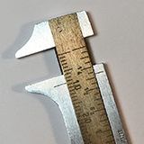 'Caliper,' Photography, 6 x 6 inch prints, by Jere Kittle