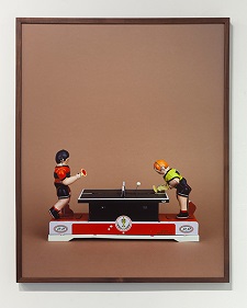 'Moon Marble Company, Bonner Springs, KS (ping-pong toy)' Archival pigment print, 51 x 41 inches framed, by Kim Llerena and Nancy Daly