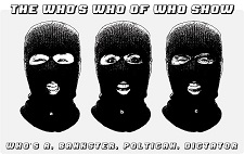 'The Whos Who of Who Show' digital serigraph, 40  x 26 inches, 2020 by Phil Robinson