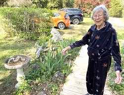 Frances Wessels at her home in Crozier