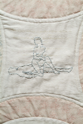 'Wedding Quilt Re-Conceptualized (Kama Sutra quilt)' (detail) by Heidi Field-Alvarez