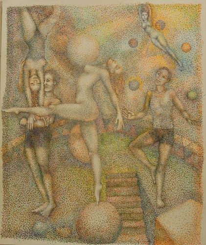 'Circus Performers' by Mark S Price