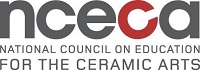 NCECA logo, National Council on Education for Ceramic Arts
