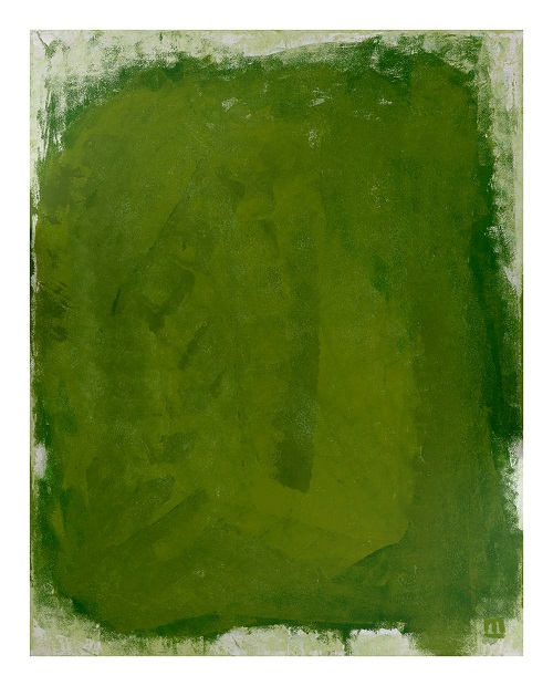 'Sensation #6' by Dallas Mosman, Acrylic gouache on canvas, 30 x 24 inches