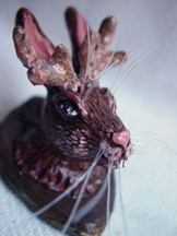 'Jackalope, Lepores cornutus' by Madonna Dersch