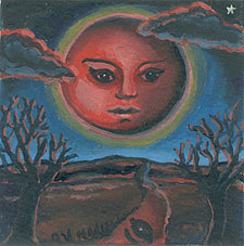 'Study for 'Red Moon'' by Sheryl Humphrey